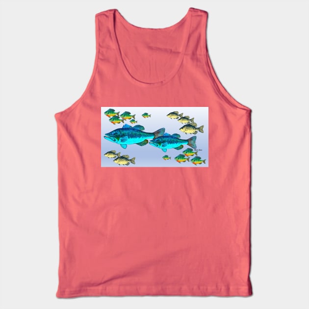 Freshwater fish Tank Top by Matt Starr Fine Art